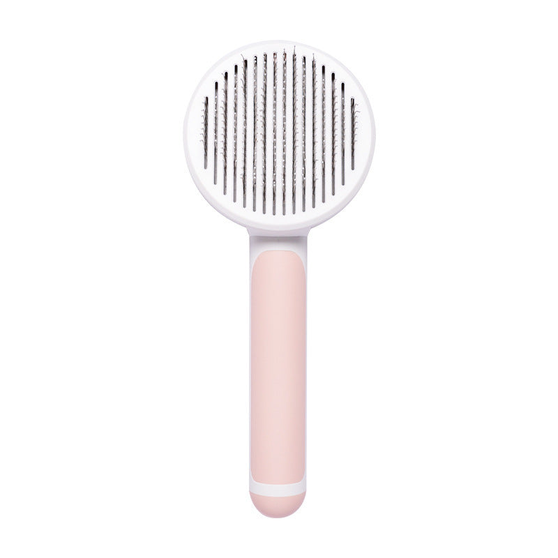 Self-Cleaning Pet Grooming Brush