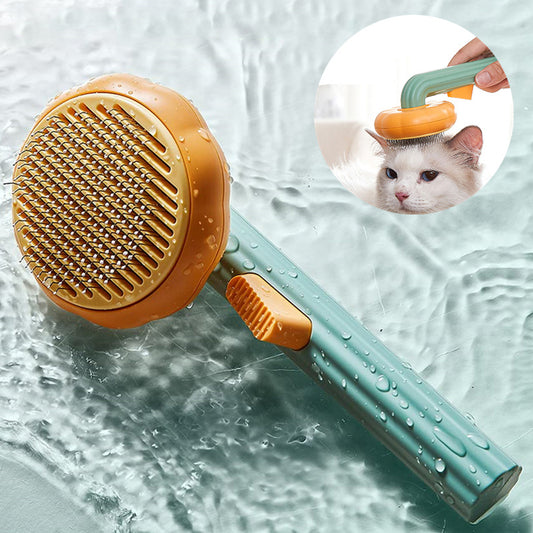 Self-Cleaning Pet Grooming Brush