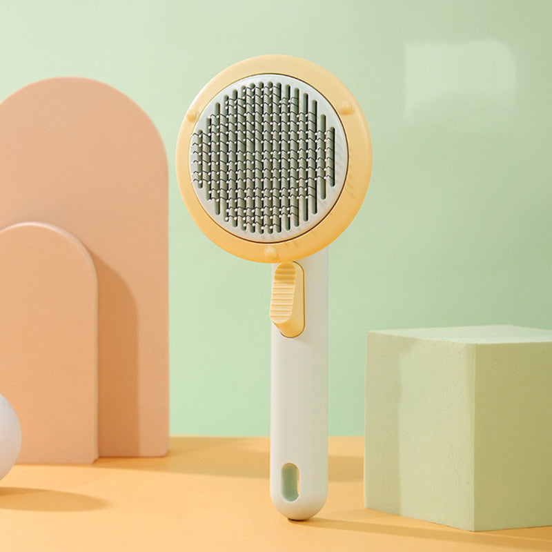 Self-Cleaning Pet Grooming Brush