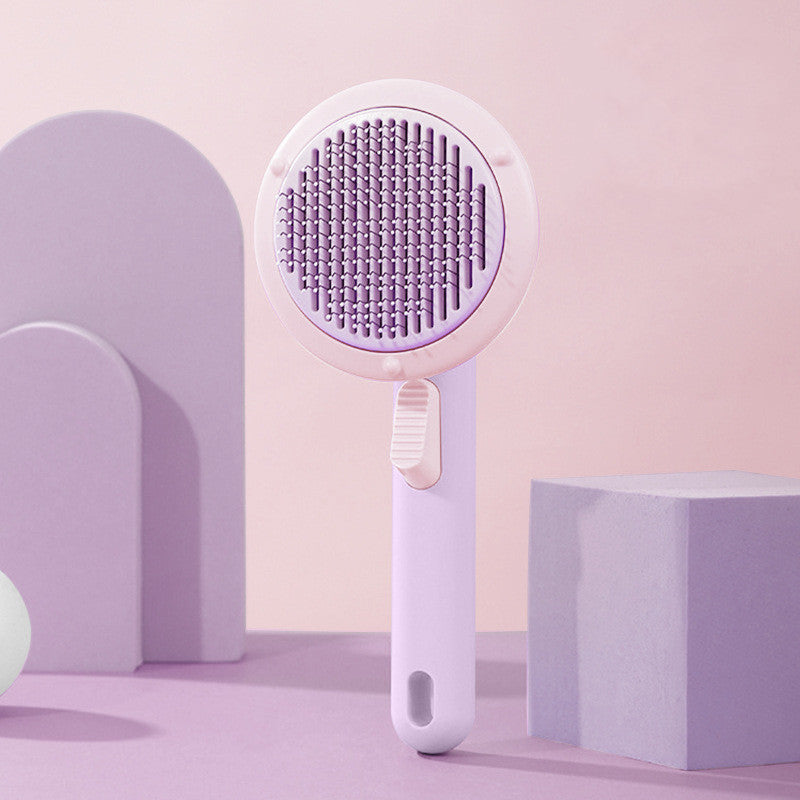 Self-Cleaning Pet Grooming Brush